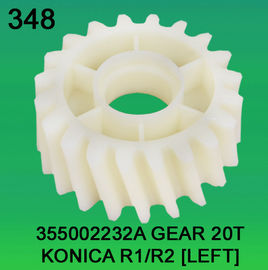 355002232A / 3550 02232A ENGRANAJE TEETH-20 PARA KONICA R1, minilab (IZQUIERDO) R2 proveedor