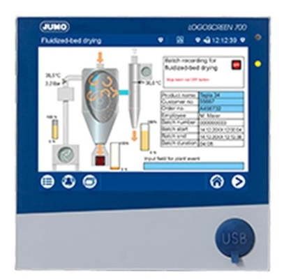 JUMO LOGOSCREEN706530 706530/18-3330-23/000 Grabadora sin papel proveedor
