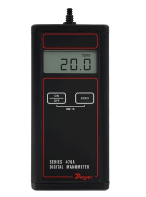 DWYER 478A-0 Medidor de presión digital, conteo de presión diferencial y ensayo de presión diferencial en tuberías proveedor