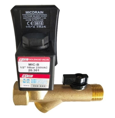 JORC MIC-B Compresor de aire automático con cronometraje electrónico válvula de escape de condensado@230V proveedor