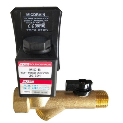 JORC MIC-B Compresor de aire automático con cronometraje electrónico válvula de escape de condensado@230V proveedor
