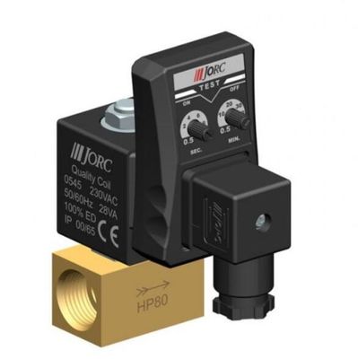Válvula de drenaje electrónica JORC MIC-A MIC-B MIC-HP40 MIC-HP80 Válvula de solenoide de agua especificaciones completas proveedor
