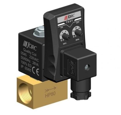 Válvula de drenaje electrónica JORC MIC-A MIC-B MIC-HP40 MIC-HP80 Válvula de solenoide de agua especificaciones completas proveedor