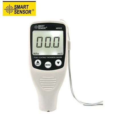 SENSOR inteligente AR932 (0-1700um) Medidor de espesor digital Auto Fe/NF Probe Revestimiento de automóviles Refinishing Tester de espesor de pintura proveedor