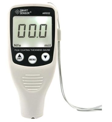 SENSOR inteligente AR932 (0-1700um) Medidor de espesor digital Auto Fe/NF Probe Revestimiento de automóviles Refinishing Tester de espesor de pintura proveedor