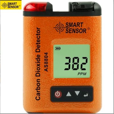 Venta en caliente Sensor inteligente original AS8804 Mini portátil digital de detección de dióxido de carbono con clip en el detector de concentración de gas de CO2 proveedor