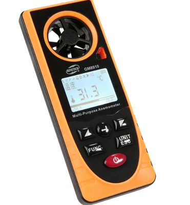 Smart GM8910 Anemómetro multifunción ocho en uno velocidad del viento, temperatura del viento, punto de rocío, altitud, iluminación proveedor