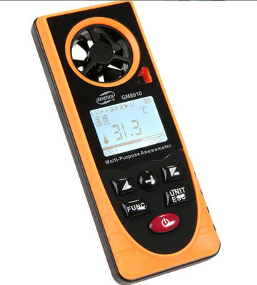 Smart GM8910 Anemómetro multifunción ocho en uno velocidad del viento, temperatura del viento, punto de rocío, altitud, iluminación proveedor