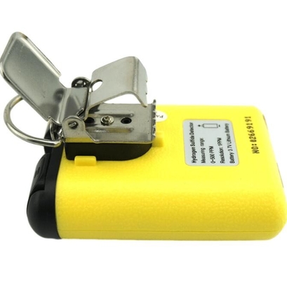 Sensor inteligente Mini portátil con clipe en el monitoreo digital de sulfuro de hidrógeno H2S detector de concentración de gas prueba H2S GasDetector proveedor