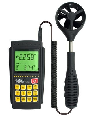 Nuevo sensor inteligente AR856 Anemómetro de flujo de aire Contador de infrarrojos Software USB # W1- proveedor