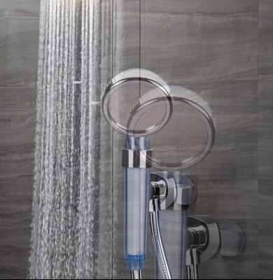 Purificador de agua filtro de rociador cabeza de prensador rodillos portátiles niños bañándose cabeza de ducha única proveedor