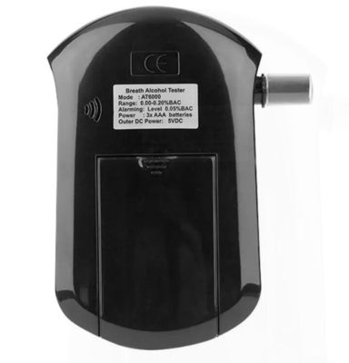 AT6000 Mini Pantalla LCD Digital Conprobador de aliento de alcohol Conprobador de aliento proveedor