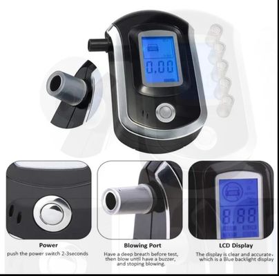 AT6000 Mini Pantalla LCD Digital Conprobador de aliento de alcohol Conprobador de aliento proveedor