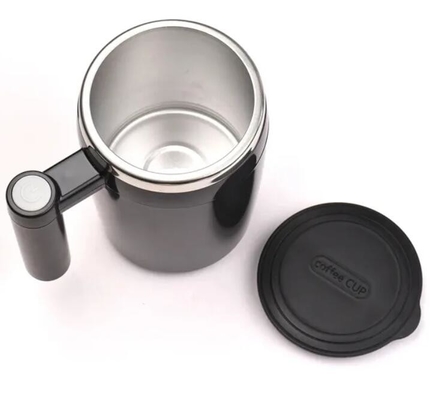 380ml de carga magnética de acero inoxidable eléctrico de agitación taza de café con agua de tapa proveedor