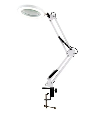 Cuidado de los ojos Lámpara de aprendizaje de lectura LED Largo brazo de vidrio de mesa Clip luz amplificador proveedor