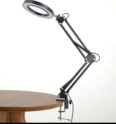 Cuidado de los ojos Lámpara de aprendizaje de lectura LED Largo brazo de vidrio de mesa Clip luz amplificador proveedor