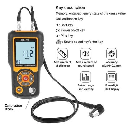 HTI HT-1200 Medidor de espesor ultrasónico proveedor