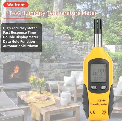 HTI HT-86 Hygrómetro y medidor de temperatura digital portátil 2 en 1 en interiores y exteriores proveedor