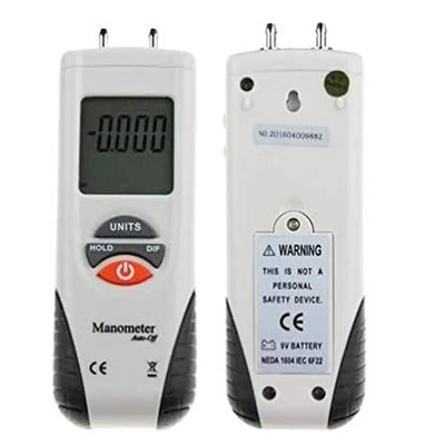 HTI HT-1895 Medidor de presión diferencial digital portátil con luz de fondo LCD de 30,00 psi Manómetro portátil proveedor