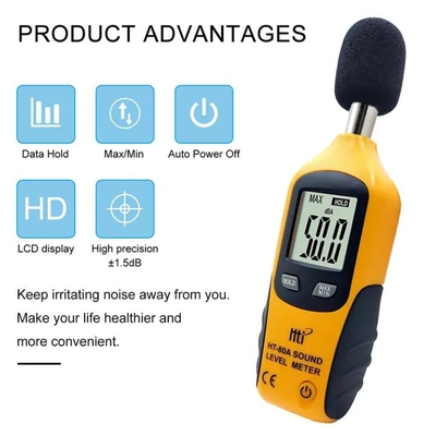 HTI HT-80A Mini medidor de nivel de sonido proveedor