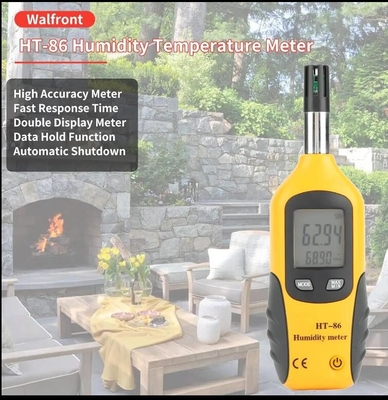 HTI HT-86 Hygrómetro y medidor de temperatura digital portátil 2 en 1 en interiores y exteriores proveedor