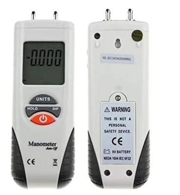HTI HT-1895 Medidor de presión diferencial digital portátil con luz de fondo LCD de 30,00 psi Manómetro portátil proveedor