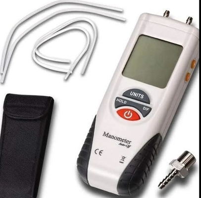 HTI HT-1895 Medidor de presión diferencial digital portátil con luz de fondo LCD de 30,00 psi Manómetro portátil proveedor