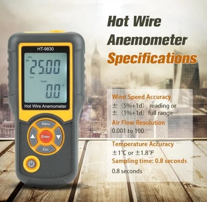 HTI HT-9830 Anemómetro de alambre caliente proveedor