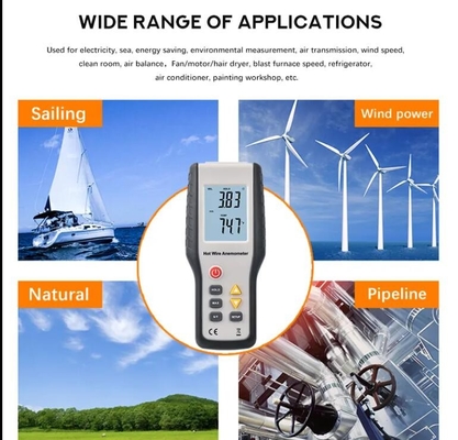 HTI HT-9829 Anemómetro sensible al calor proveedor