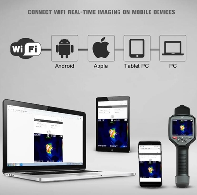 Imagen térmica HTI HT-A10 con WIFI (256x192) proveedor