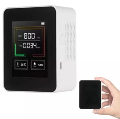 2CO3 CO2 Dióxido de carbono NDIR Detector portátil de calidad del aire, TVOC Detección formal de deshidratos proveedor