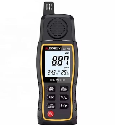 SW-723 Analisador digital de CO2 3 en 1 Detector de gases de dióxido de carbono Sensor PPM profesional para uso doméstico industrial proveedor