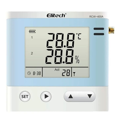 Registro inalámbrico de datos de temperatura y humedad de Elitech RCW-400A con tecnología 3G incorporada proveedor
