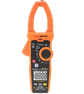 Pico del medidor PM2028A 6000 Cuenta RMS verdadero AC Clamp Meter 1000A AC Corriente de alcance automático digital de la abrazadera Multimetro proveedor