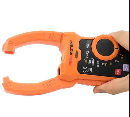 Pico del medidor PM2028A 6000 Cuenta RMS verdadero AC Clamp Meter 1000A AC Corriente de alcance automático digital de la abrazadera Multimetro proveedor