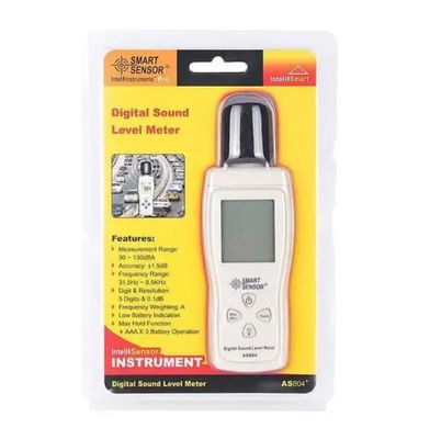 Sensor SMART AS804 Contador de ruido de nivel de sonido LCD digital proveedor