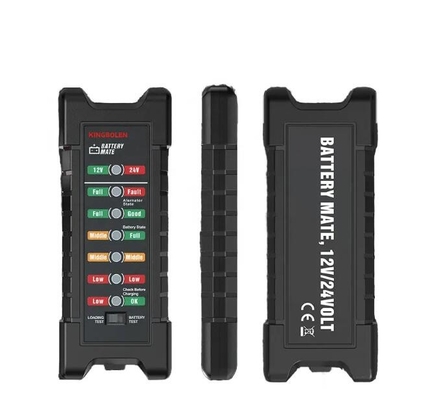 BM410 12V 24VTesteador de batería de automóviles Carga de carga de la batería de automóviles Testeador de herramientas de diagnóstico Alternador de prueba para diesel proveedor