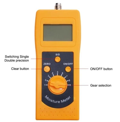 Tipo de sonda DM300C de medidor digital de humedad del suelo con pantalla LCD con tecnología de polvo de cal proveedor