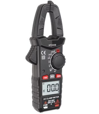 Habotest / MAYILON HT-200B Contador de tensión y corriente de abrazadera digital Contador de resistencia de tensión y corriente de abrazadera LCD Multiméter proveedor