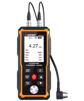 SW-6510S Medidor de espesor ultrasónico para metales, plásticos, vidrio y cerámica, rango de 1,0 a 300 mm proveedor