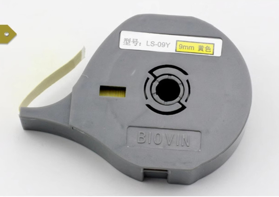 Aplicación de una cinta adhesiva de etiqueta de 6 mm para Biovin S600 S650 S680 S690 S700 Máquina de letras electrónicas, impresora de identificación por cable, marcador de alambre proveedor