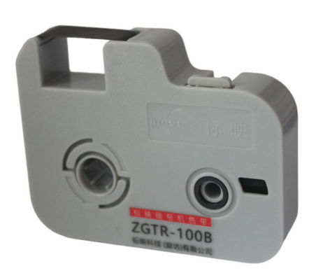 Tela de etiqueta negra RS-102B para la máquina de letras electrónicas BIOVIN, impresora de identificación por cable, marcador de alambre ZGTR-100B proveedor