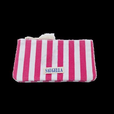 CR-181 Women's Fashionable PU Leather Toiletry Bag Custom Logo Zipper Organizer Travel Cosmetic Makeup Portable Pebbled Leather Pouch proveedor