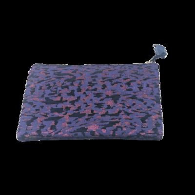 CR-160 Women's Fashionable PU Leather Toiletry Bag Custom Logo Zipper Organizer Travel Cosmetic Makeup Portable Pebbled Leather Pouch proveedor