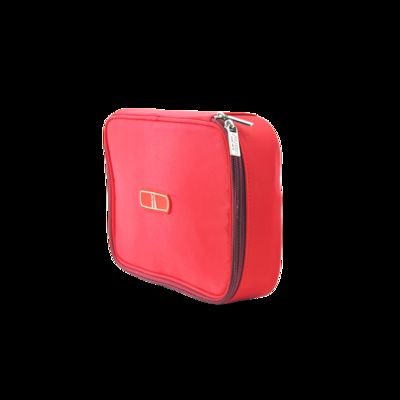 CR-073 Carry Pouch Custom Logo Printed Travel Cosmetic Organizer Zipper Fashion for Makeup proveedor
