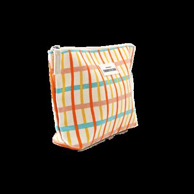 CR-075 High Quality Classic Zipper Cosmetics Bag for Makeup Brushes Perfect Tool for Organizing Your Beauty Essentials proveedor