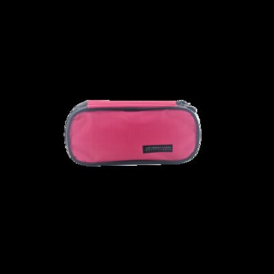 CR-088 Makeup Bag Private Label Portable Cosmetic Pouch Zipper Closure Fashionable Travel Organizer Case proveedor