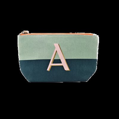 CR-092 Makeup Bag Private Label Portable Cosmetic Pouch Zipper Closure Fashionable Travel Organizer Case proveedor