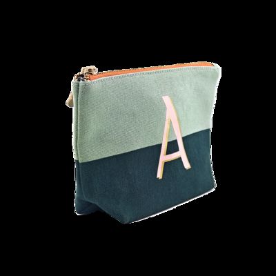 CR-092 Makeup Bag Private Label Portable Cosmetic Pouch Zipper Closure Fashionable Travel Organizer Case proveedor