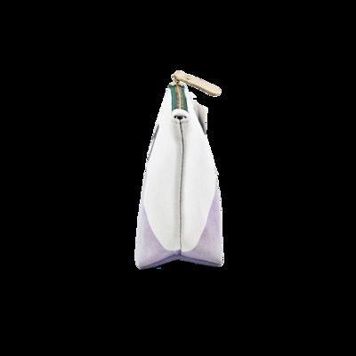 CR-094 Makeup Bag Private Label Portable Cosmetic Pouch Zipper Closure Fashionable Travel Organizer Case proveedor